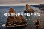 带有雨的男宝宝取名字怎么取