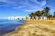 《白虎女命理八字详解：揭秘八字奥秘大全》