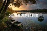 2018年农历12月黄道吉日—2018年农历12月五行属什么