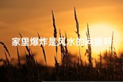 家里爆炸是风水的问题吗