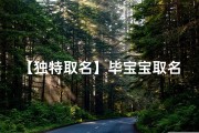 【独特取名】毕宝宝取名灵动与温馨并重