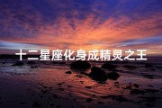 十二星座化身成精灵之王(十二星座的化身都是谁 )