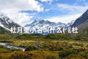 杜月笙小名叫什么(《杜月笙：寓意深远，月华如笙，宝宝名字新选择》)