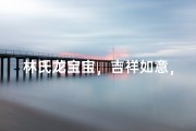 林氏龙宝宝，吉祥如意，龙腾盛世名扬四海