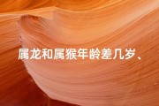 属龙和属猴年龄差几岁、属龙和属猴谁厉害
