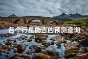 各个行星的吉凶预测查询,八大行星吉凶