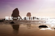 属龙一九年每月运势揭秘：运势起伏大揭秘