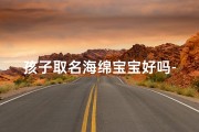 孩子取名海绵宝宝好吗-海绵宝宝名字的含义