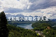 王和陶小孩取名字大全