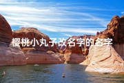 樱桃小丸子改名字的名字-樱桃小丸子创意起名：童趣盎然，寓意美好