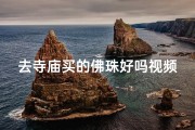 去寺庙买的佛珠好吗视频