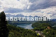 东西四宅的吉凶划分是什么意思、《东西四宅吉凶划分揭秘：家居风水大揭秘》