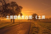 土质颜色吉凶图-《土质颜色吉凶揭秘：解读风水奥秘图解》