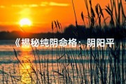 《揭秘纯阴命格：阴阳平衡之道》