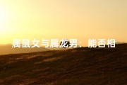属鼠女与属龙男：能否相旺？