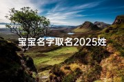 宝宝名字取名2025姓王;《2025年王姓宝宝，寓意美好的名字推荐》
