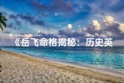 《岳飞命格揭秘：历史英雄的星象命运解析》
