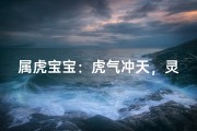 属虎宝宝：虎气冲天，灵动可爱的名字推荐