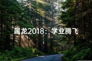 属龙2018：学业腾飞新篇章