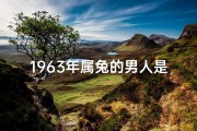 1963年属兔的男人是什么命格,1963年属兔男的寿命多长