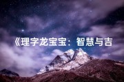 《理字龙宝宝：智慧与吉祥的完美结合》