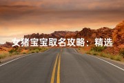 女猪宝宝取名攻略：精选字义来命名