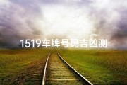 1519车牌号码吉凶测试(车牌91518：吉凶之谜，命运揭晓)
