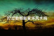 打过胎搬新家坏风水吗