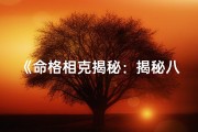 《命格相克揭秘：揭秘八字命理相克之谜》