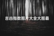 吉凶指数图片大全大图最新、《吉凶指数图片大全大图揭秘：运势好坏一览无遗》