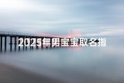 2025年男宝宝取名指南，吉祥、寓意与流行趋势解析