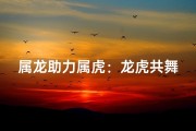 属龙助力属虎：龙虎共舞，共创辉煌