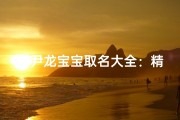 《尹龙宝宝取名大全：精选创意美名》