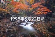 1998年3月22日命格;1998年3月22日阴历是多少号