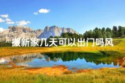 搬新家几天可以出门吗风水-搬新家得住几天