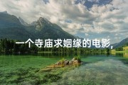 一个寺庙求姻缘的电影,《寺庙姻缘：缘起灵山梦》