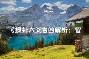 《损卦六爻吉凶解析：智慧与取舍的艺术》
