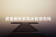 房里厕所多风水有讲究吗,厕所风水多讲究，家居布局有门道