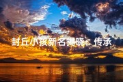 封丘小孩新名揭晓：传承家乡情谊