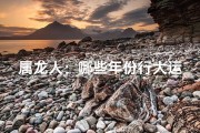 属龙人：哪些年份行大运，财运亨通