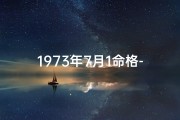1973年7月1命格-《1973年7月1命格：揭秘独特命运密码》