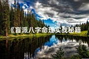 《盲派八字命理实战秘籍：精准解命之道》