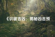 《识破吉凶：揭秘凶吉预兆的秘诀》