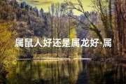 属鼠人好还是属龙好-属鼠的人和属龙的人