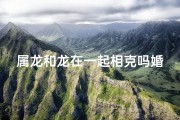 属龙和龙在一起相克吗婚姻