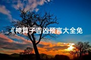 《神算子吉凶预言大全免费下载攻略》