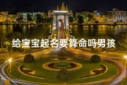 给宝宝起名要算命吗男孩(请问孩子取名在网上怎么评分算命吗 )