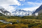 《男命八字纯阳之困：破解阳刚之厄运》