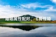 婚姻属性配对、《属性婚姻测试：吉凶预兆揭秘》