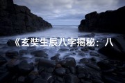 《玄奘生辰八字揭秘：八字解析视频大全集锦》